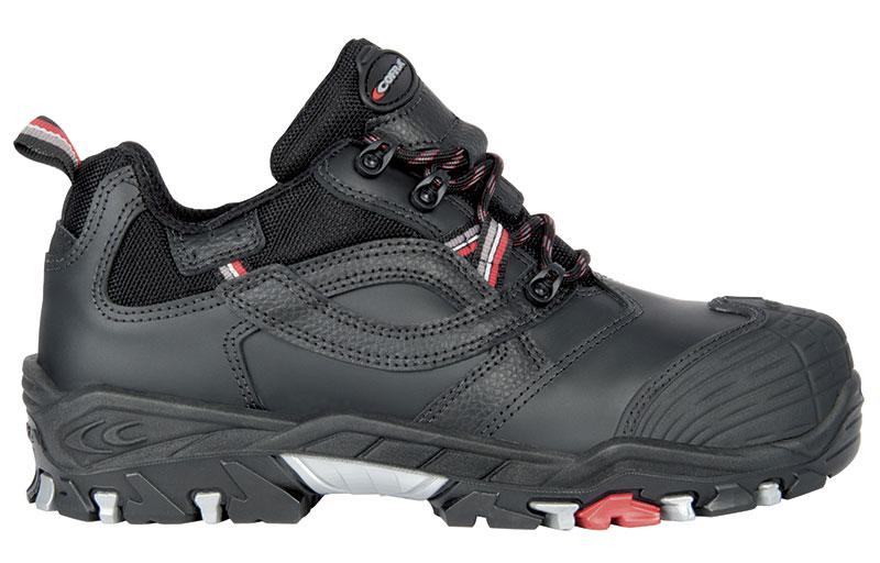 Gr.44 COFRA-Footwear, MENELIK S3 SRC, Sicherheits-Arbeits-Berufs-Schuhe, Halbschuhe, schwarz