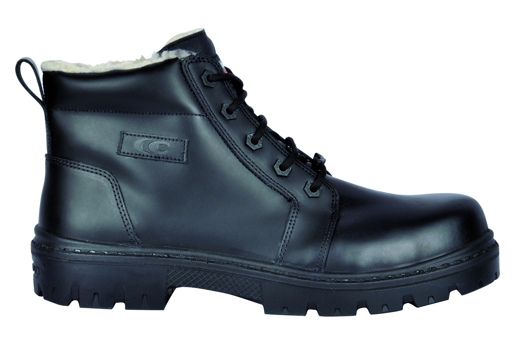 Gr.43 COFRA-Footwear, VANUATU S3 CI SRC, Sicherheits-Arbeits-Berufs-Schuhe, Hochschuhe, schwarz