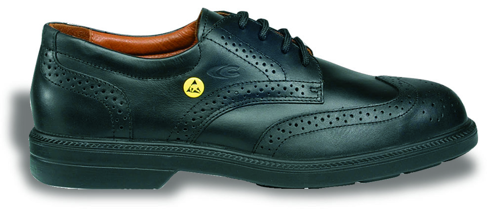 COFRA-Footwear, GOLDEN S1, Sicherheits-Arbeits-Berufs-Schuhe, Halbschuhe, schwarz
