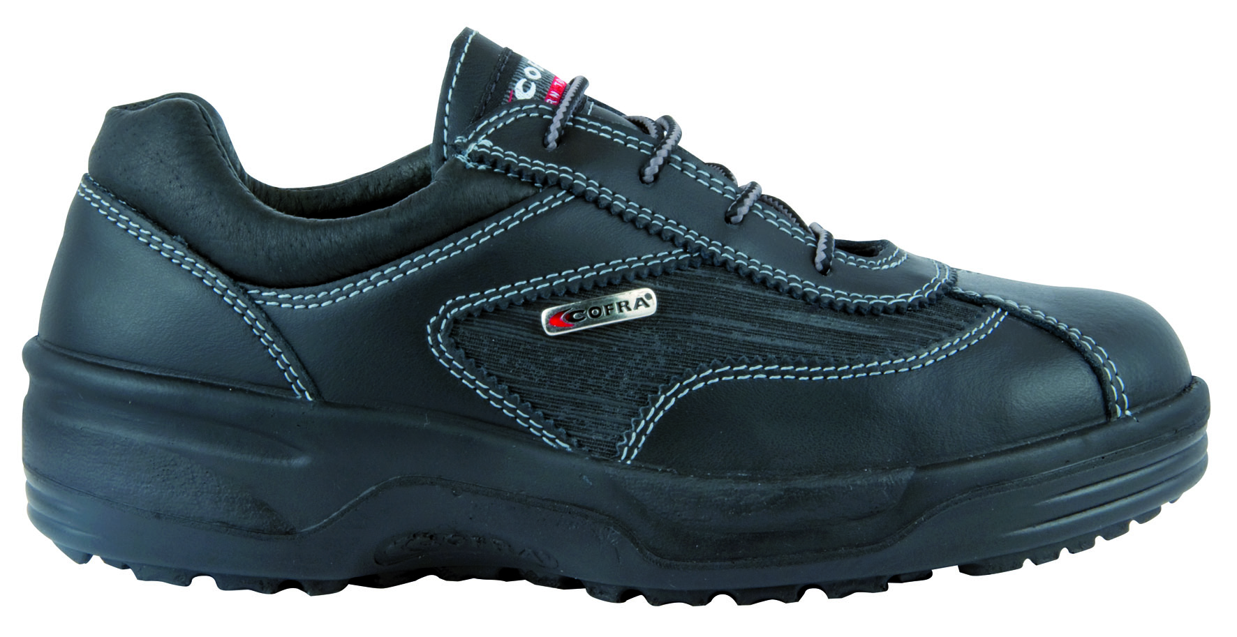 COFRA-Footwear, SOPHIE BLACK S3 SRC, Damen-Sicherheits-Arbeits-Berufs-Schuhe, Halbschuhe, schwarz