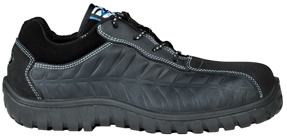 COFRA-Footwear, CRUISER BLACK S3 SRC, Sicherheits-Arbeits-Berufs-Schuhe, Halbschuhe, schwarz