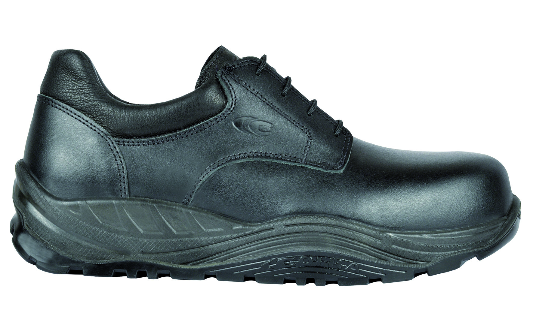Gr.44 COFRA-Footwear, ROLFING, S3, CI, SRC, Sicherheits-Arbeits-Berufs-Schuhe, Halbschuhe, schwarz