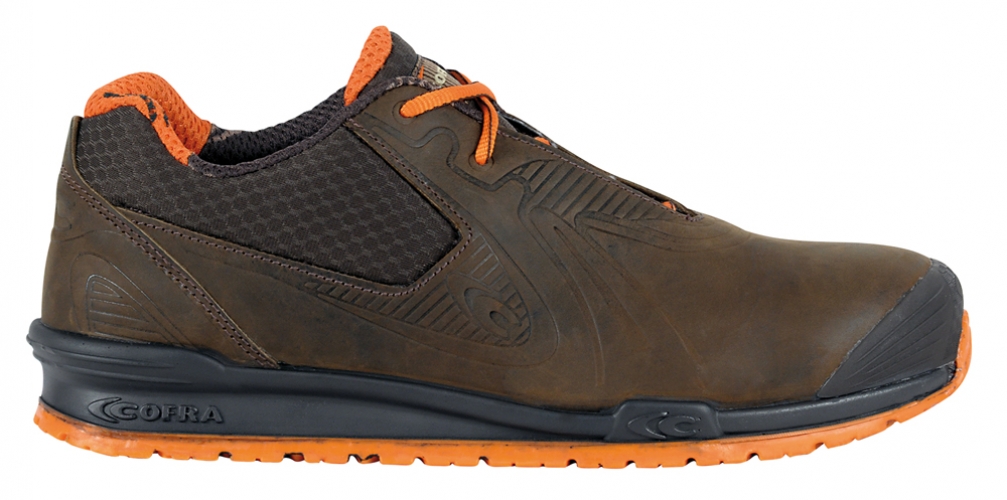 Gr.42 COFRA-GOLEADA BROWN, S3, SRC, Sicherheitshalbschuhe, braun