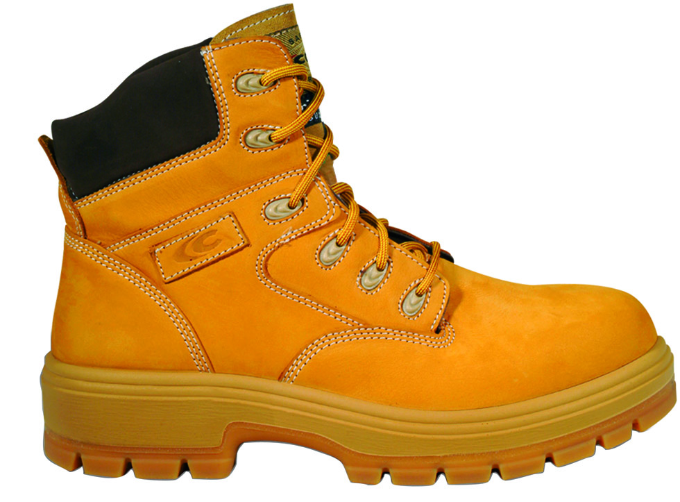 COFRA-Footwear, BUFFALO S3 WR CI HRO SRC, Arbeits-Berufs-Sicherheits-Schuhe, hoch, okergelb