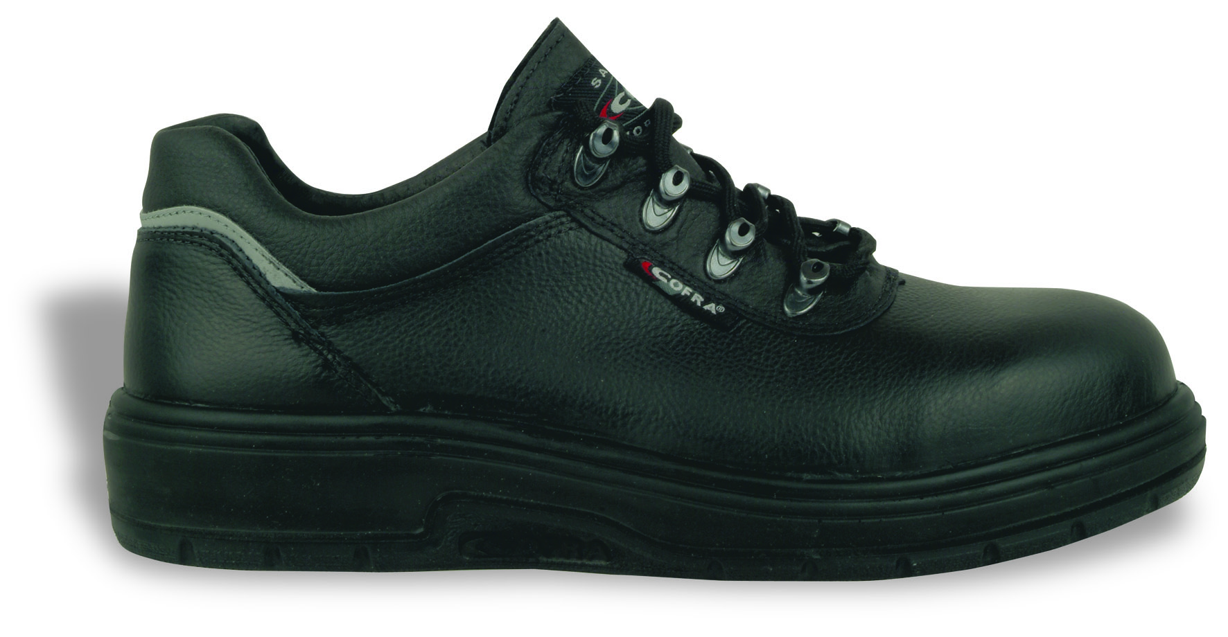 COFRA-Footwear, PETROL S3 HRO HI, Sicherheits-Arbeits-Berufs-Schuhe, Halbschuhe, schwarz