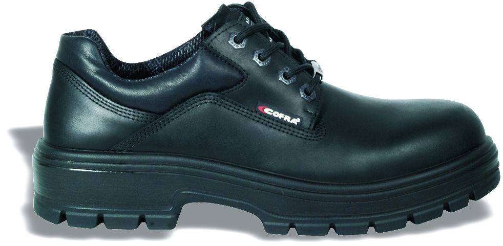 COFRA-Footwear, ROSWELL S3 HRO SRC, Sicherheits-Arbeits-Berufs-Schuhe, Halbschuhe, schwarz