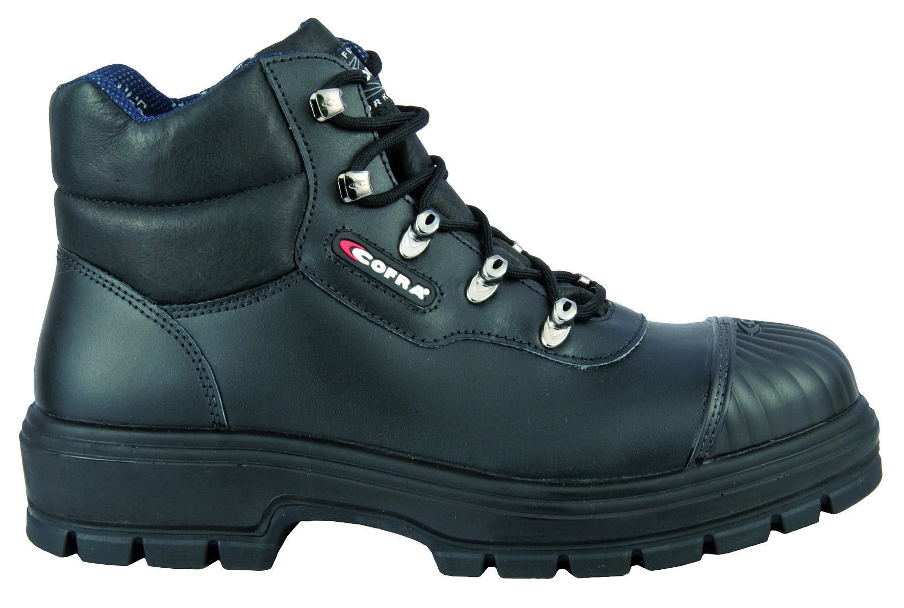 Gr.42 COFRA-Footwear, NEW SHEFFIELD, S3, HRO, CR, SRC, Arbeits-Berufs-Sicherheits-Schuhe, hoch, schwarz