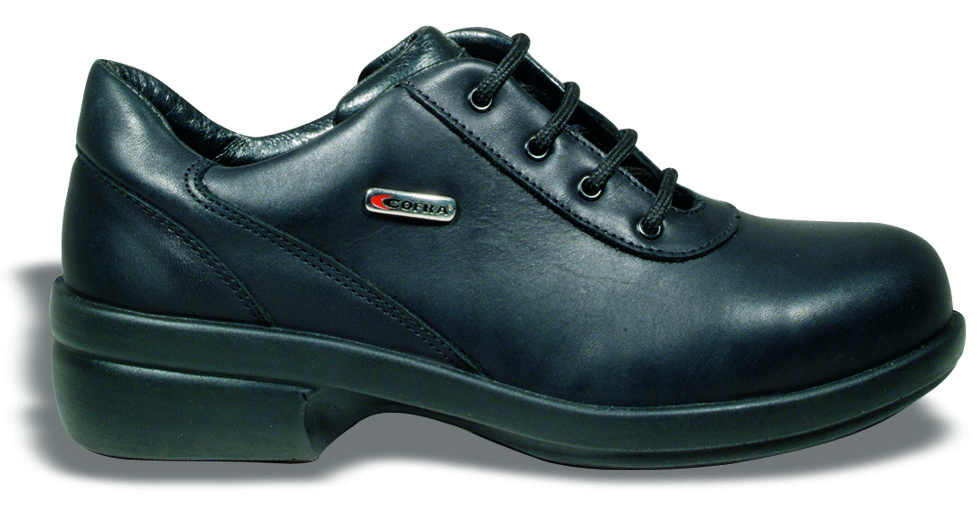 COFRA-Footwear, JULIA S2, Sicherheits-Arbeits-Berufs-Schuhe, Halbschuhe, schwarz