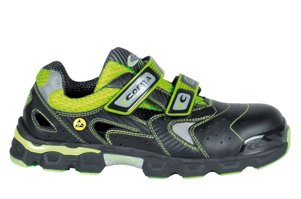 Gr.36 COFRA-CIELLO S1P ESD SRC, Sicherheitssandale, blau