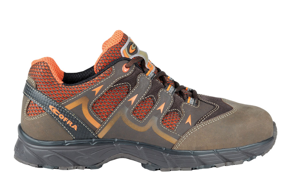 COFRA-NEW WARRIOR BROWN S1P SRC, Sicherheitshalbschuhe, braun