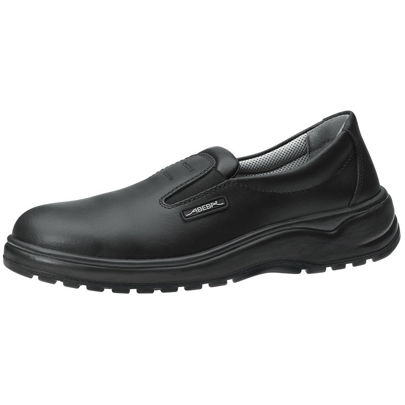 ABEBA-Footwear, S2-Damen- u. Herren-Arbeits-Berufs-Sicherheits-Slipper, schwarz