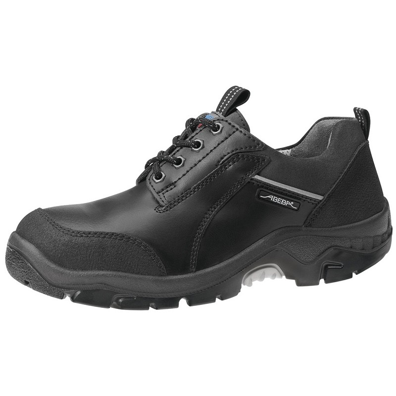 ABEBA-Footwear, S2-Damen- u. Herren-Sicherheits-Arbeits-Berufs-Schuhe, Halbschuhe, schwarz