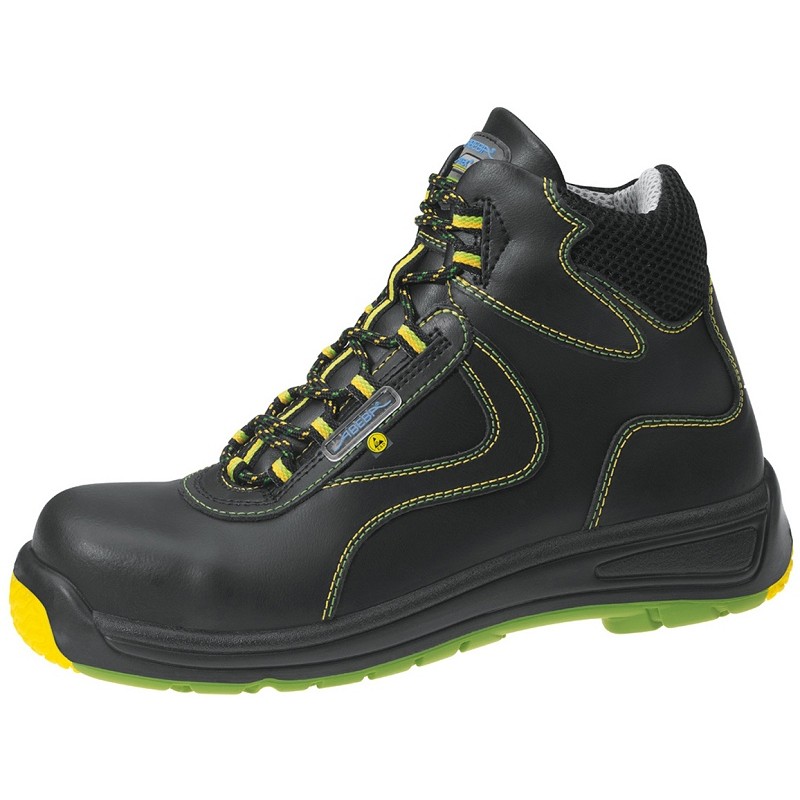 ABEBA-Footwear, S3-Herren-Arbeits-Berufs-Sicherheits-Schuhe, schwarz