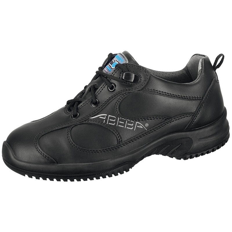 ABEBA-Footwear, O2-Uni6-Damen- und Herren-Arbeits-Berufs-Schuhe, schwarz