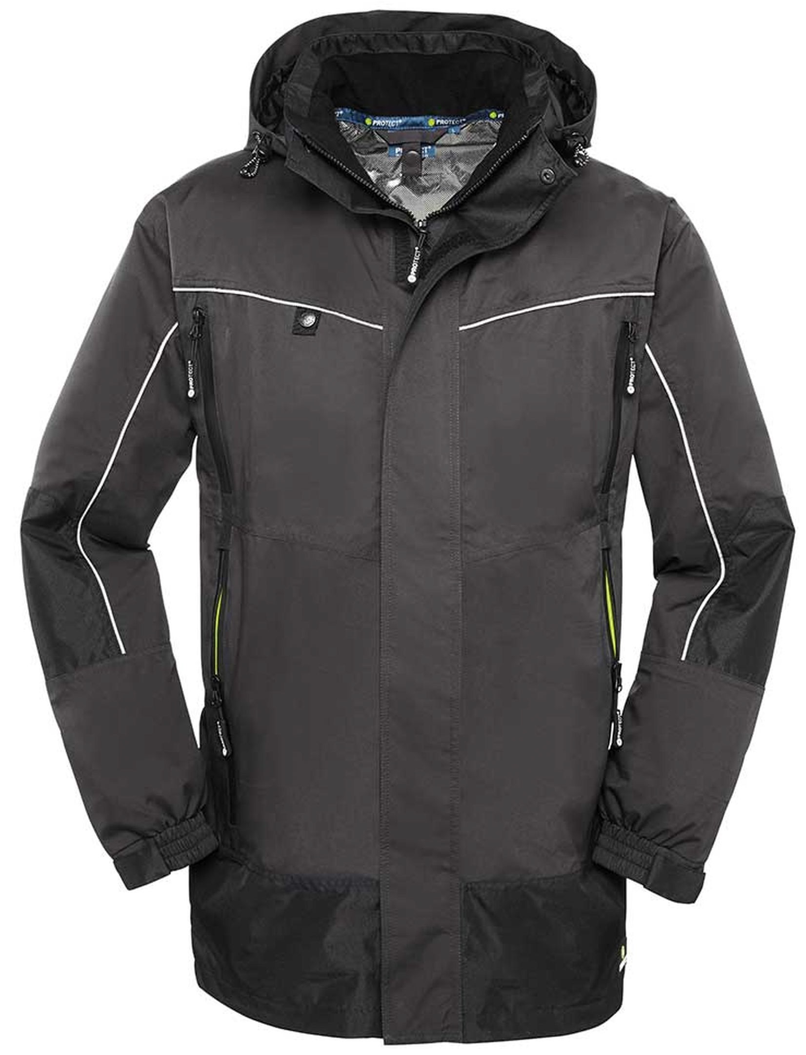 BIG-4-Protect-Kälteschutz, Wetterschutz-Jacke, PHILLY, grau/schwarz
