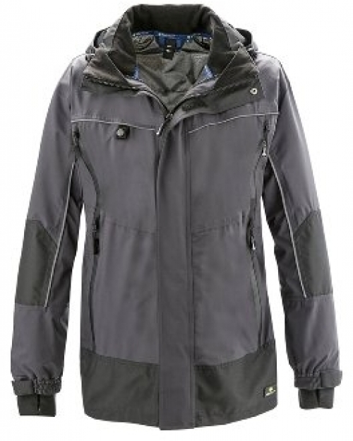 BIG-4-Protect-Kälteschutz, Wetterschutz-Jacke, PHILLY, grau/schwarz