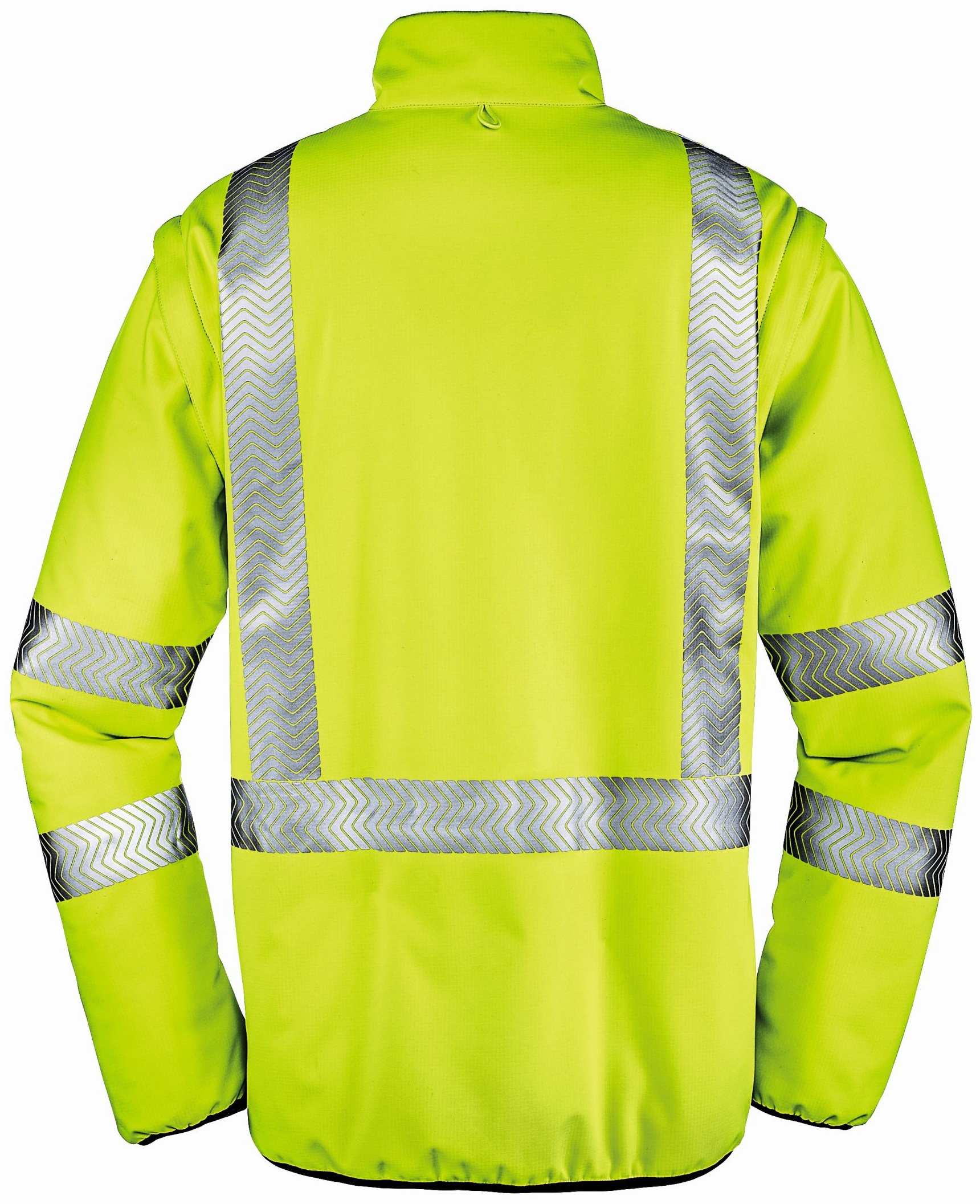 BIG-4-Protect-Warnschutz, Warn-Wetterschutz-Jacke, Reno, leuchtgelb