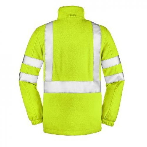 BIG-4-Protect-Warnschutz, Warn-Fleece-Jacke, Seattle, leuchtgelb