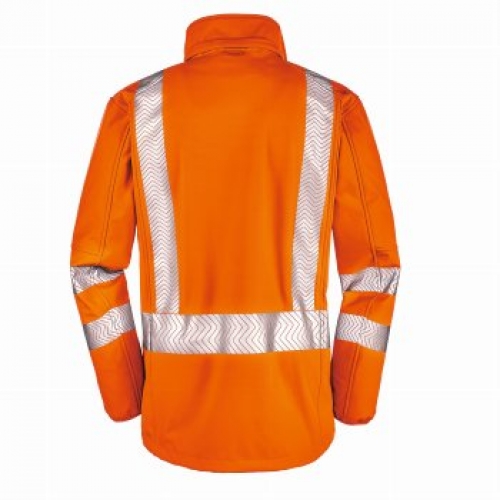 BIG-4-Protect-Warnschutz, Warn-Softshell-Jacke, Tyler, leuchtorange