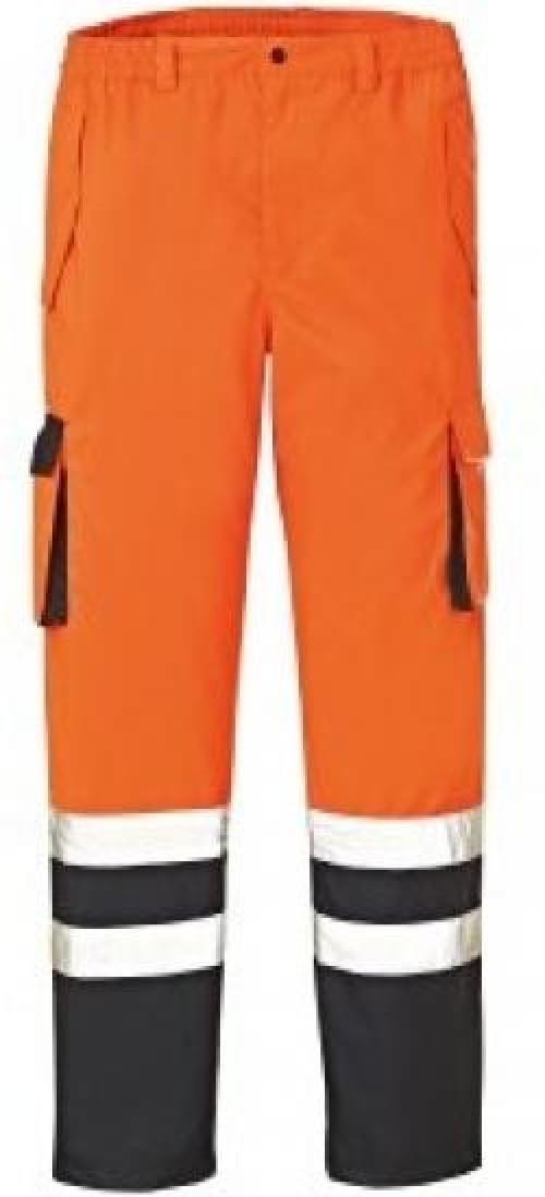 BIG-4-Protect-Warnschutz, Warn-Wetterschutz-Bundhose, Baltimore, leuchtorange/navy