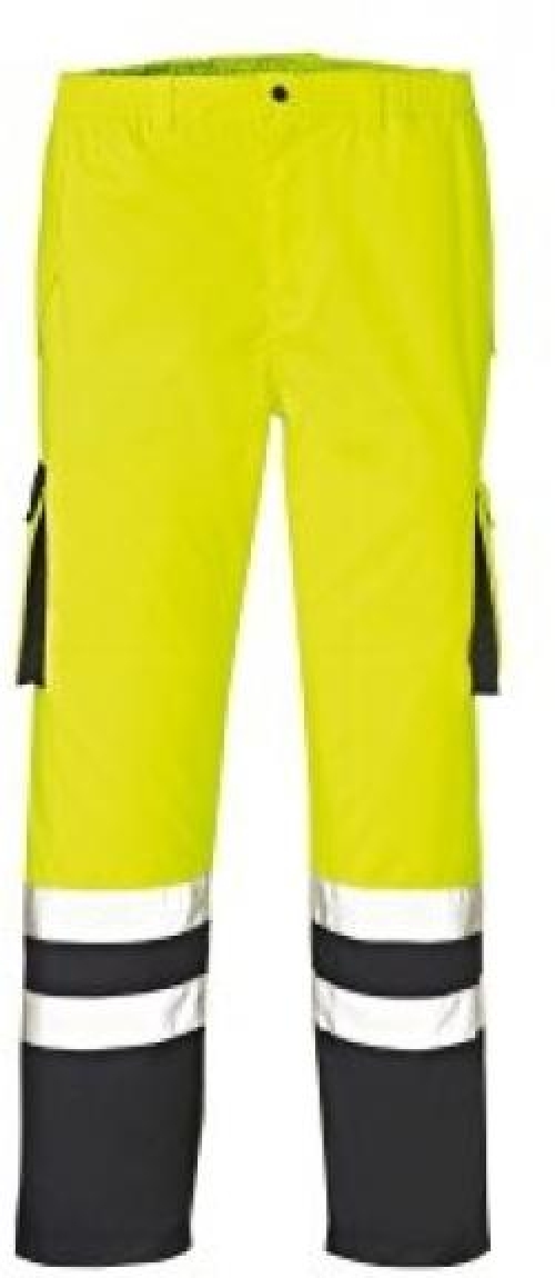 BIG-4-Protect-Warnschutz, Warn-Wetterschutz-Bundhose, Baltimore, leuchtgelb/navy
