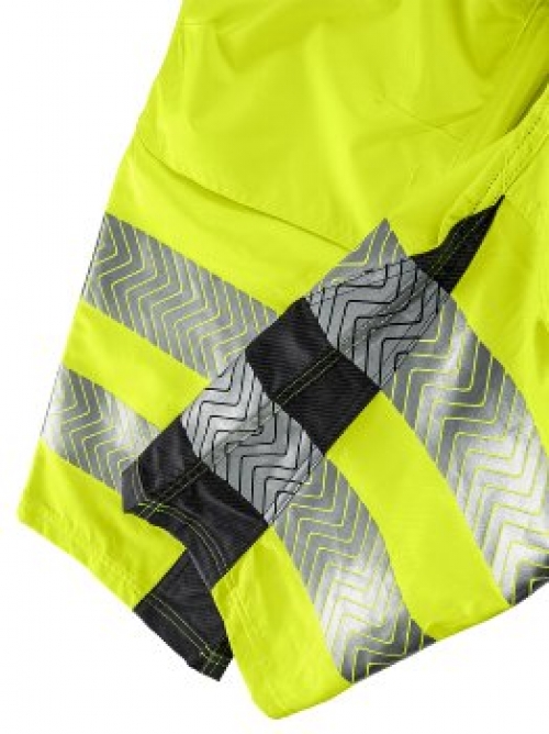 BIG-4-Protect-Warnschutz, Warn-Latzhose, Alabama, leuchtgelb/grau