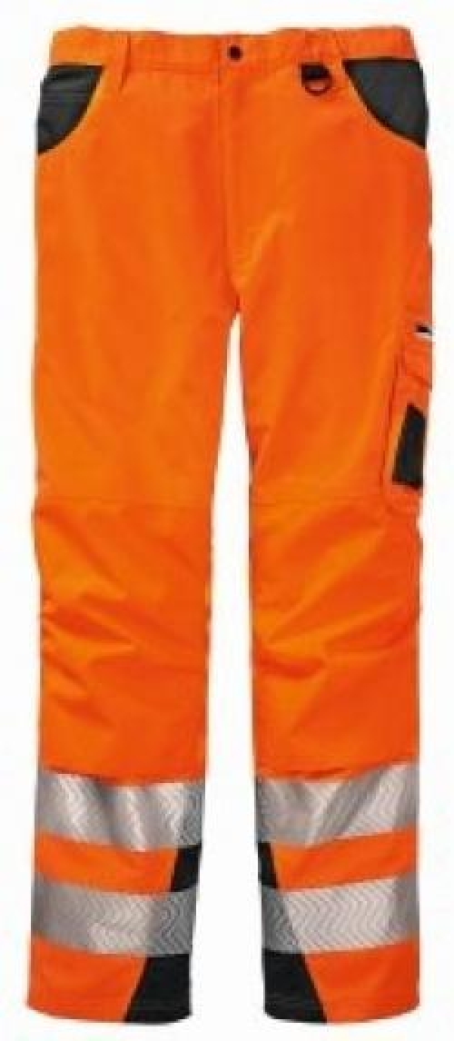 BIG-4-Protect-Warnschutz, Warn-Bundhose, Tennessee, leuchtorange/grau