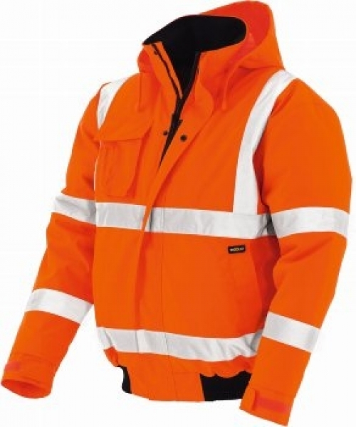 BIG-TEXXOR-Warnschutz, Warn-Pilotenjacke, Whistler, leuchtorange