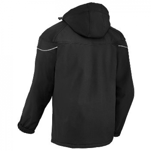 BIG-TEXXOR-Kälteschutz, Winter-Softshell-Arbeits-Berufs-Jacke, Vail, schwarz