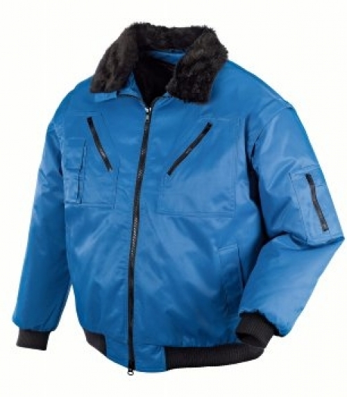 BIG-TEXXOR-Kälteschutz, - Winter-Arbeits-Berufs-Piloten-Jacke, 4-in-1-Pilotenjacke, Oslo, kornblau