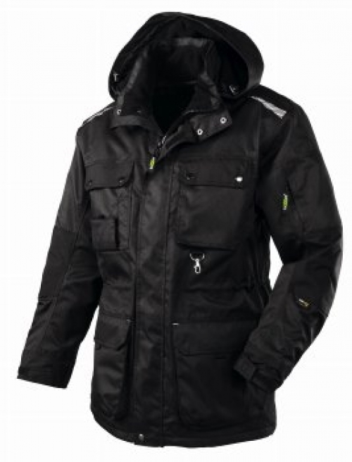 BIG-TEXXOR-Kälteschutz, Winter-Wetter-Arbeits-Berufs-Jacke, Boston, schwarz