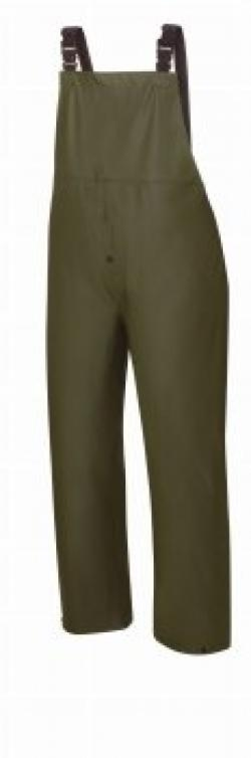 BIG-TEXXOR-Nässeschutz, Regenschutz, Regen-Nässe-Wetter-Schutz, Latzhose, Keitum, 190g/m², oliv