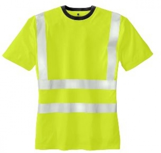 BIG-TEXXOR-Warnschutz, Warn-T-Shirt, Hooge, leuchtgelb