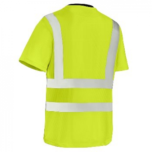 BIG-TEXXOR-Warnschutz, Warn-T-Shirt, Hooge, leuchtgelb