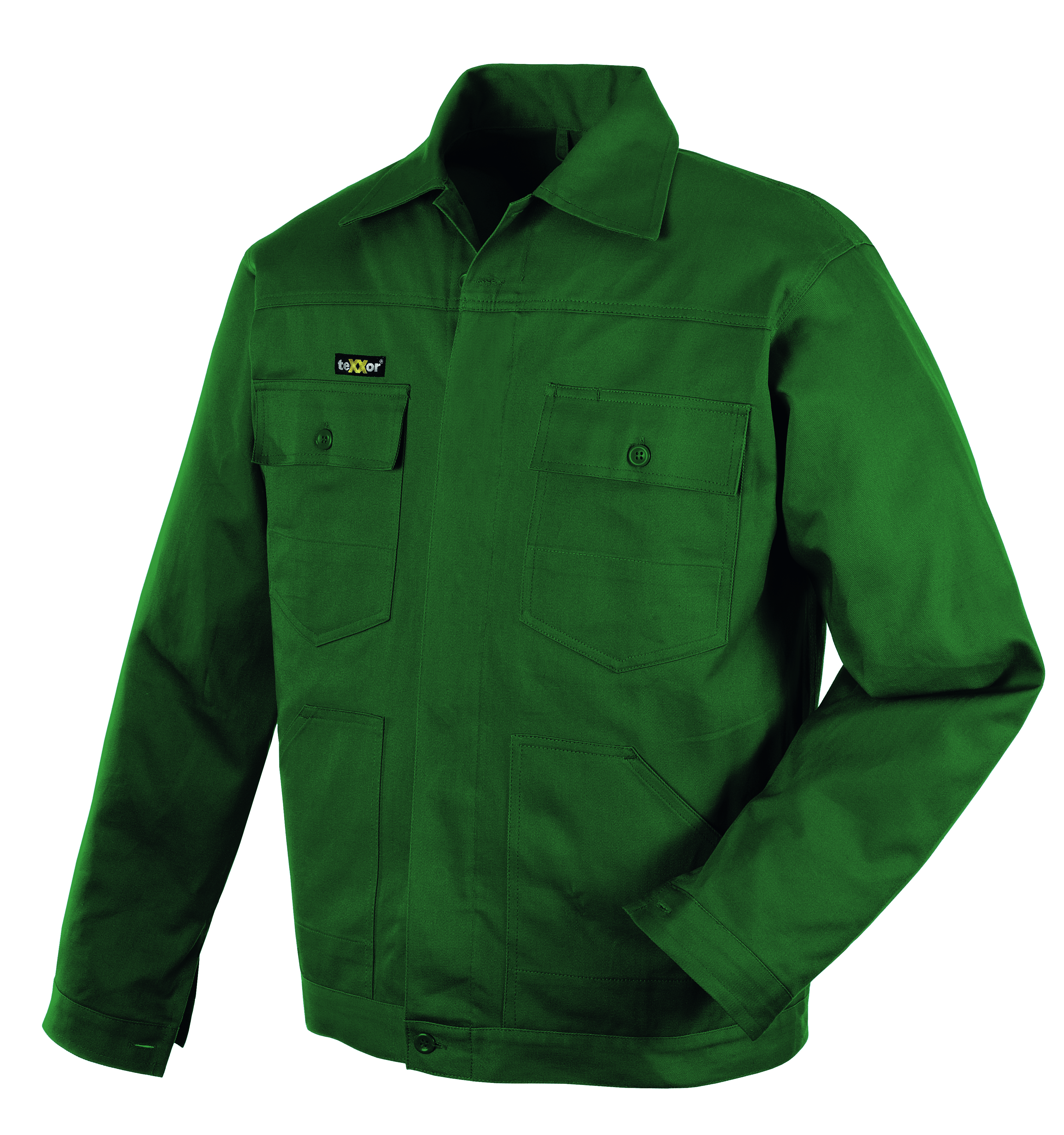 BIG-TEXXOR-Workwear, Arbeits-Berufs-Bund-Jacke, 290g/m², grün
