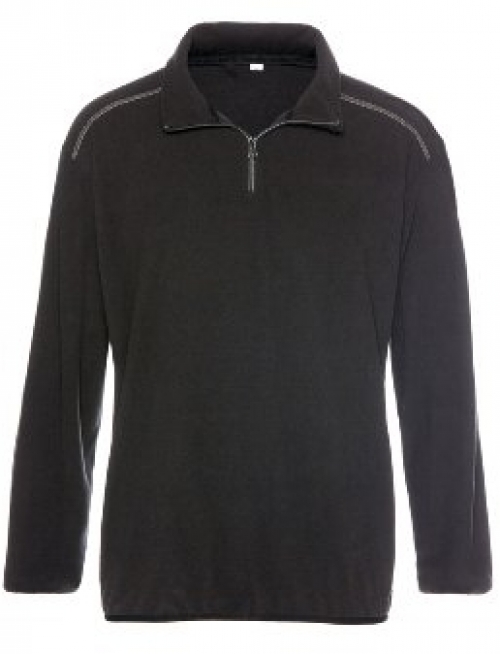 BIG-TEXXOR-Kälteschutz, Arbeits-Berufs-Micro-Fleece-Pullover, Stavanger, 160g/m², schwarz
