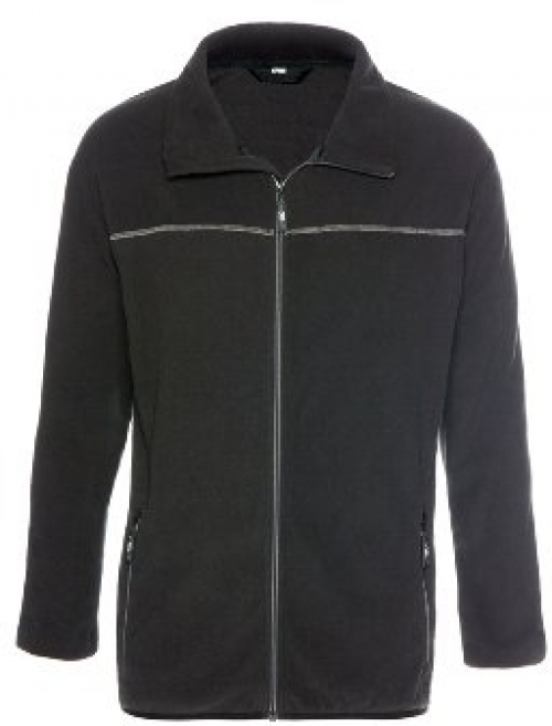 BIG-TEXXOR-Kälteschutz, Micro-Fleece-Arbeits-Berufs-Jacke, Bergen, 160g/m², schwarz