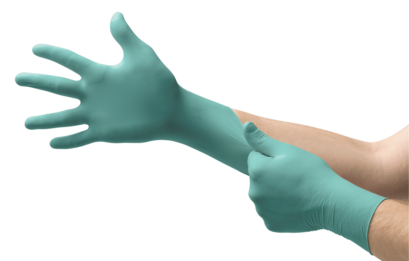 ANSRLL-Einwegschutz, EW-NEOPREN-HANDSCHUHE, NEO TOUCH, 25-101, hellgrün