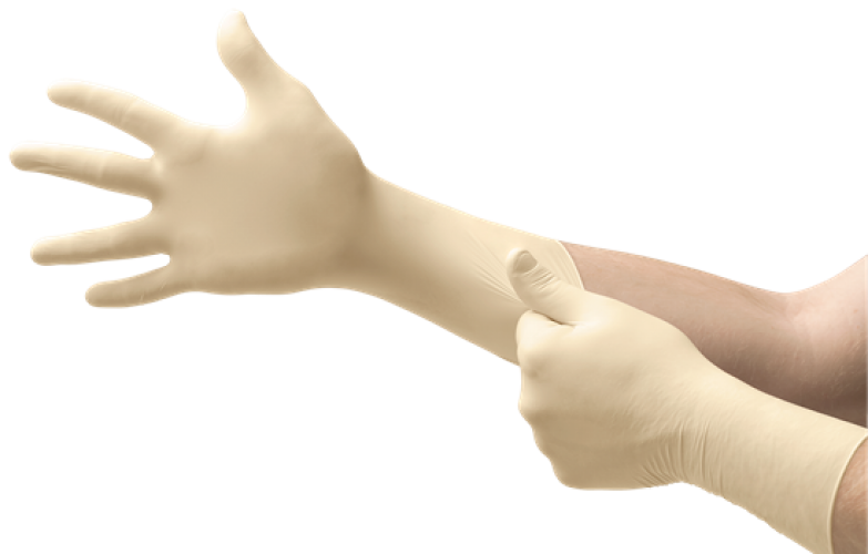 ANSRLL-Einwegschutz, EINWEG-NITRIL-HANDSCHUHE, NITRILITE, 93-401, weiss