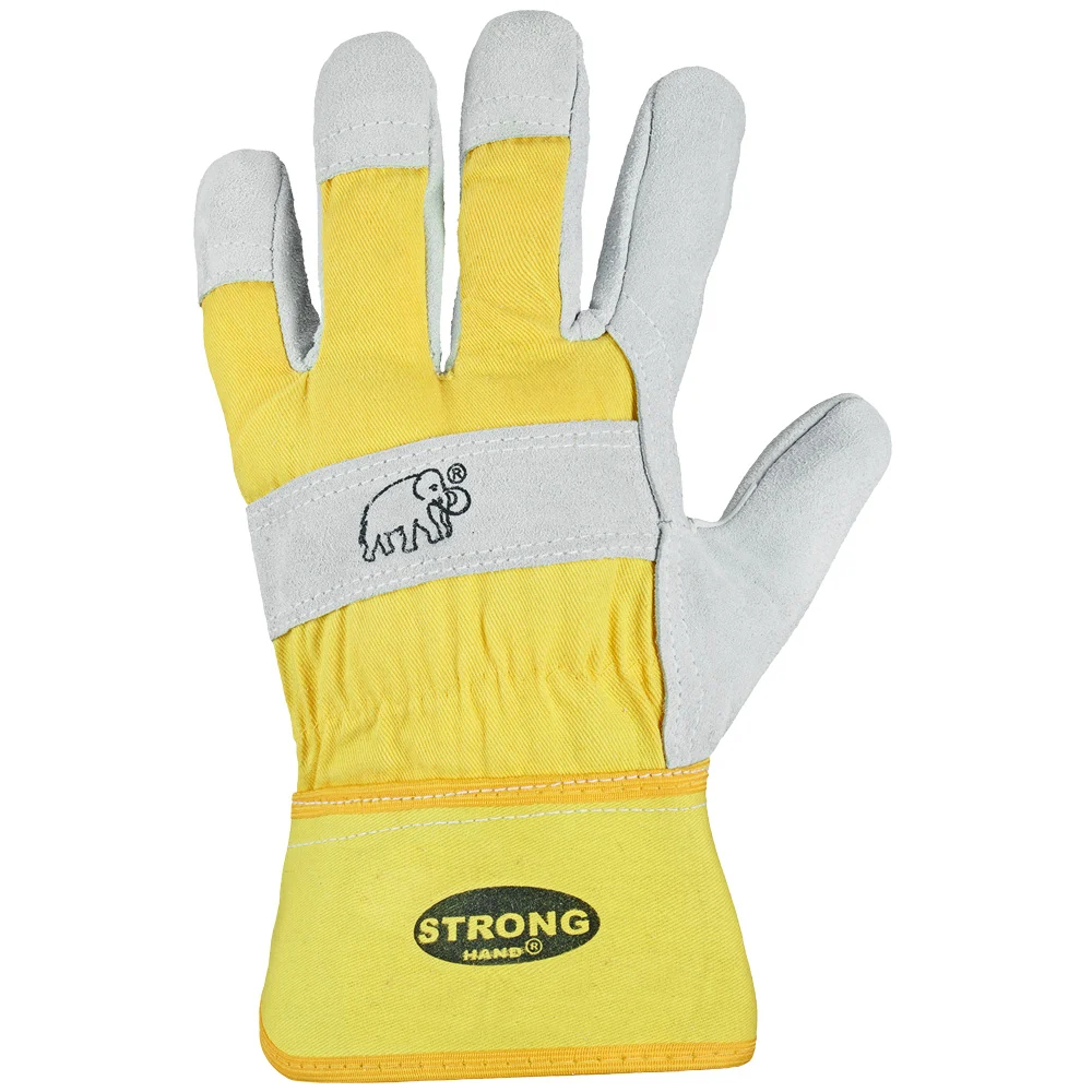 F-STRONGHAND-Handschutz, Rindspaltleder, Arbeitshandschuhe, *MAMMUT*
