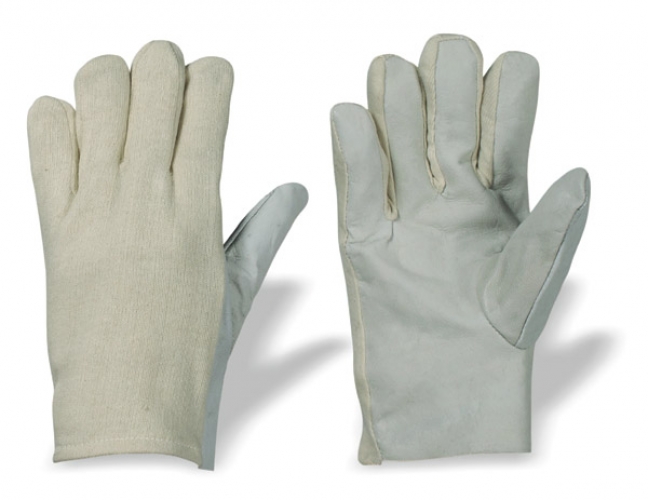 F-STRONGHAND-Handschutz, Nappaleder, 100 % Baumwolle, Arbeitshandschuhe, *LAHORE*, Pkg.a`12