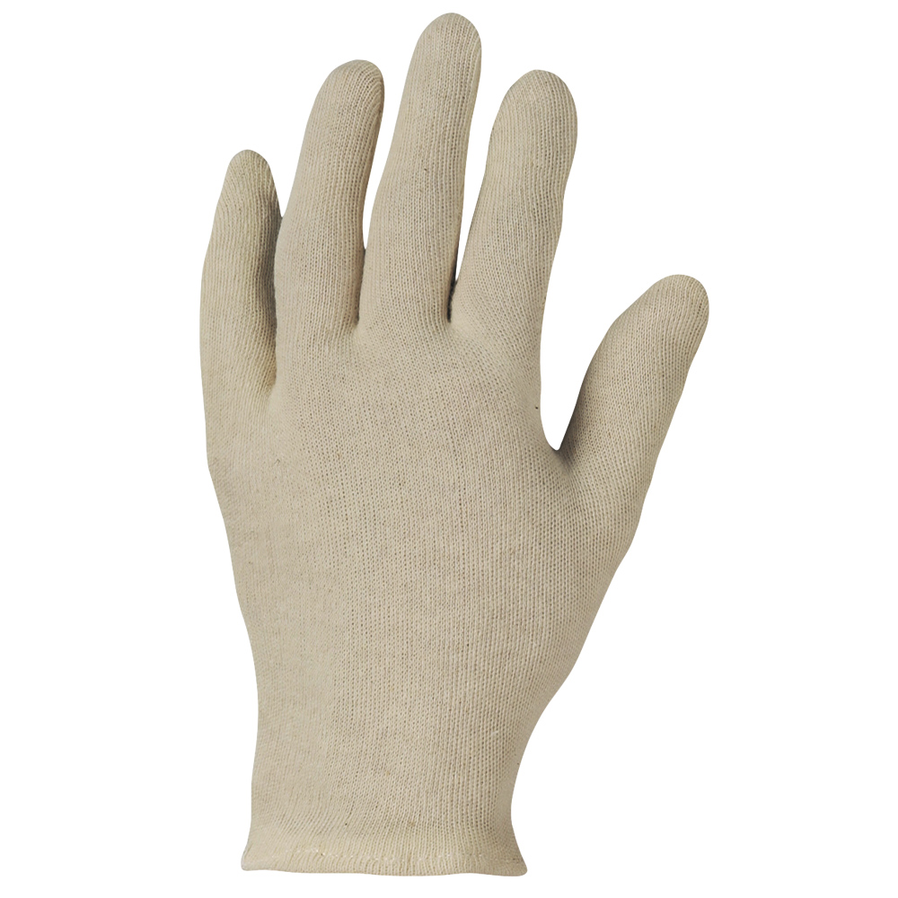 F-STRONGHAND-Handschutz, Trikot, 100% Baumwolle, Arbeitshandschuhe, *CLASSIC XIAN*, Pkg.a`12 , rohweiß