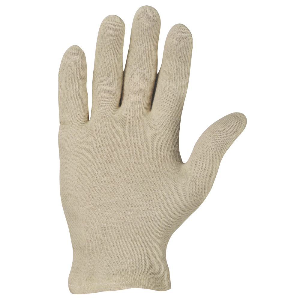 F-STRONGHAND-Handschutz, Trikot, 100% Baumwolle, Arbeitshandschuhe, *CLASSIC XIAN*, Pkg.a`12 , rohweiß