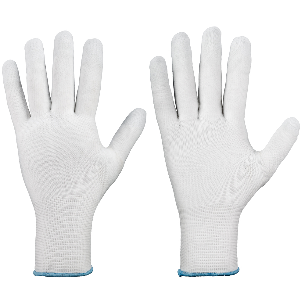 F-STRONGHAND-Handschutz, PU, Nylon, Arbeitshandschuhe, *LAIWU*, Pkg.a`12 , weiß