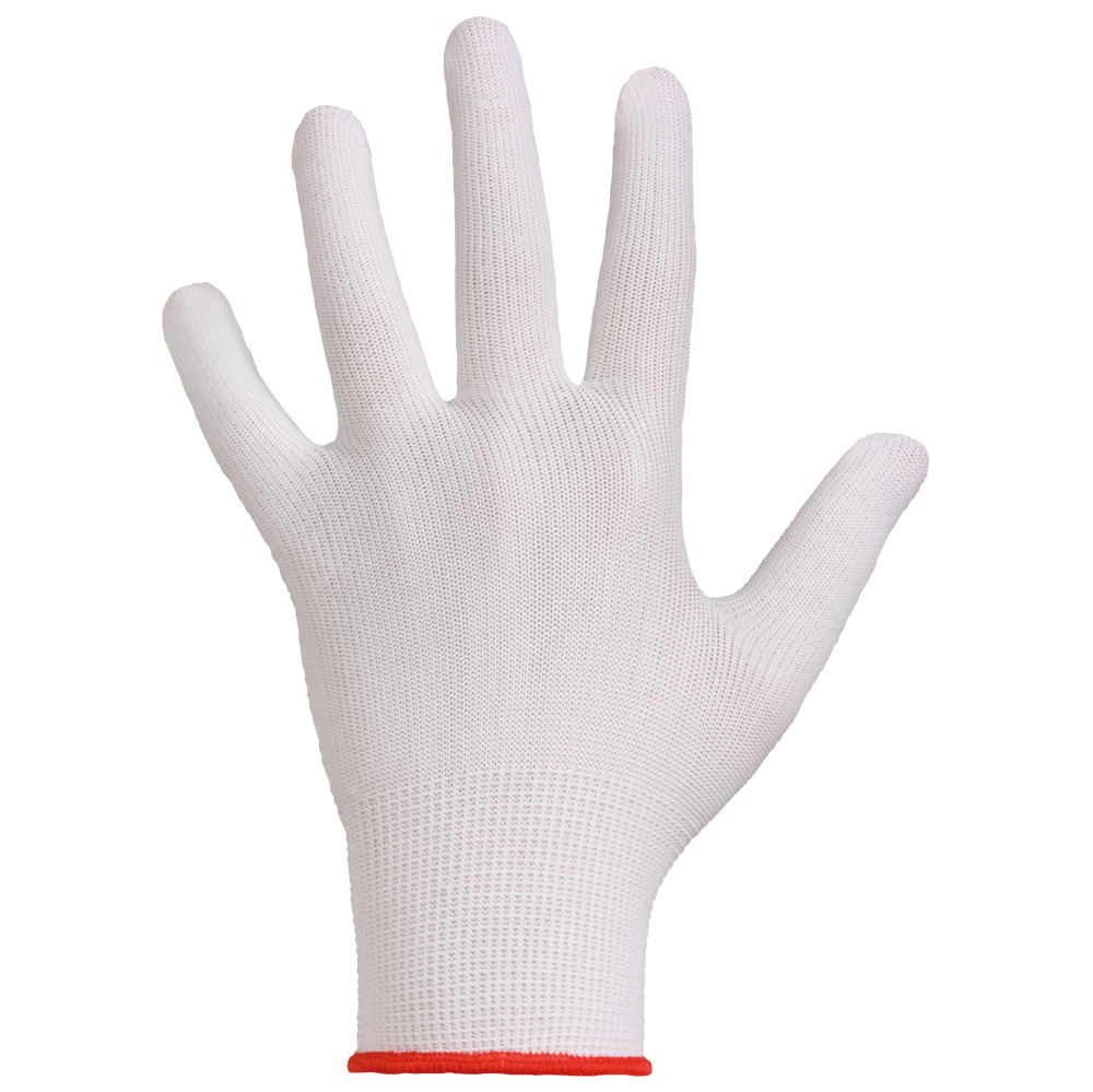 F-STRONGHAND-Handschutz, PU, Nylon, mit Noppen, Arbeitshandschuhe, *WEIFANG*, Pkg.a`12 , weiß
