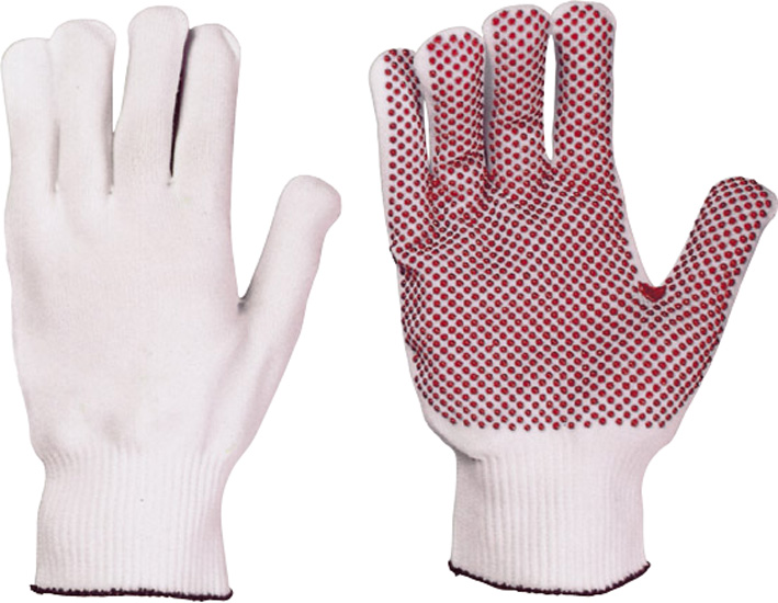 F-STRONGHAND, Feinstrick-Arbeits-Handschuhe FUZHOU, weiß, VE = 12 Paar