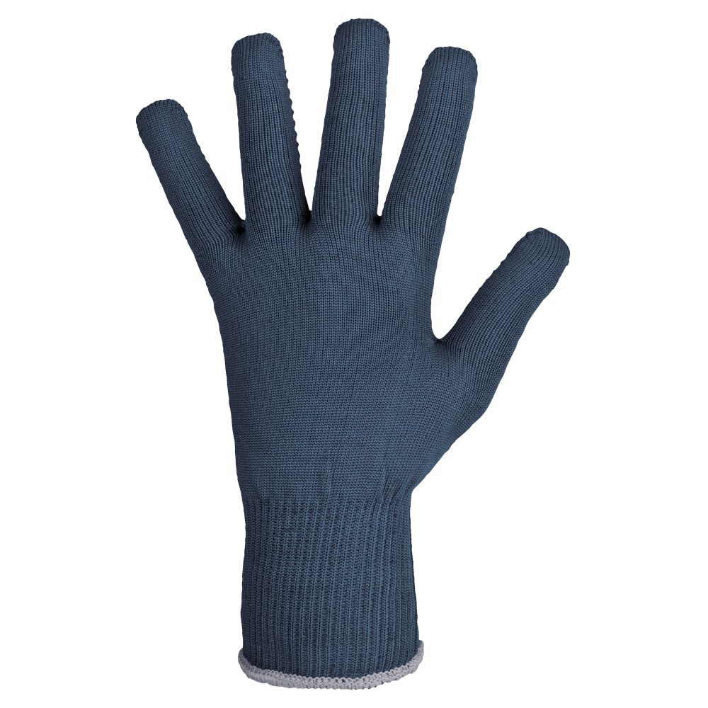 F-STRONGHAND-Handschutz, Strick, mit Noppen, Arbeitshandschuhe, *ZIBO*, blau