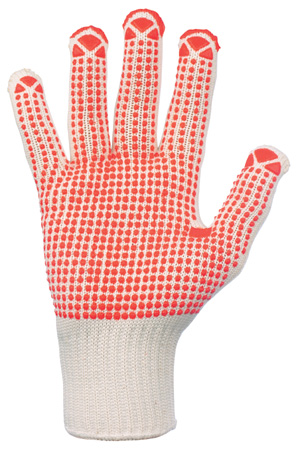 F-STRONGHAND, Feinstrick-Arbeits-Handschuhe NINGBO, rot, VE = 12 Paar