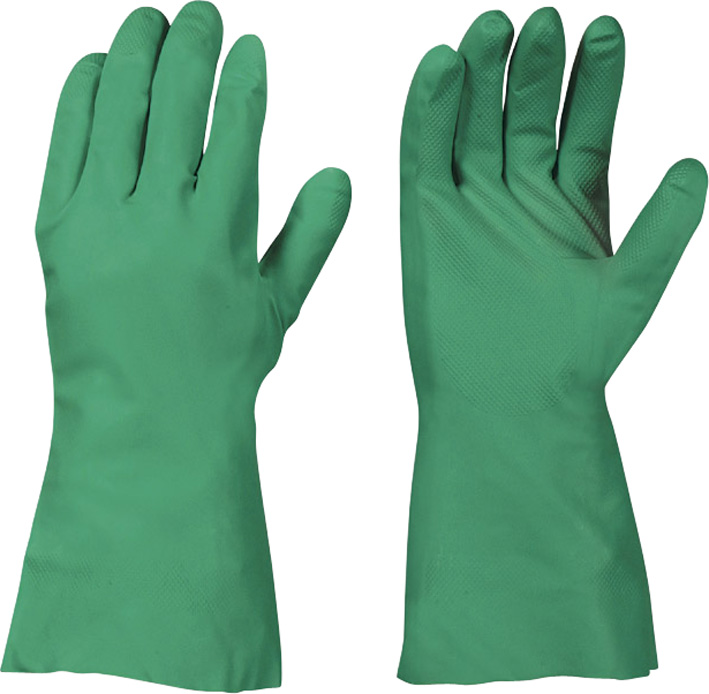 F-SURF, Nitril-Arbeits-Handschuhe VANCOUVER, grün, VE = 12 Paar
