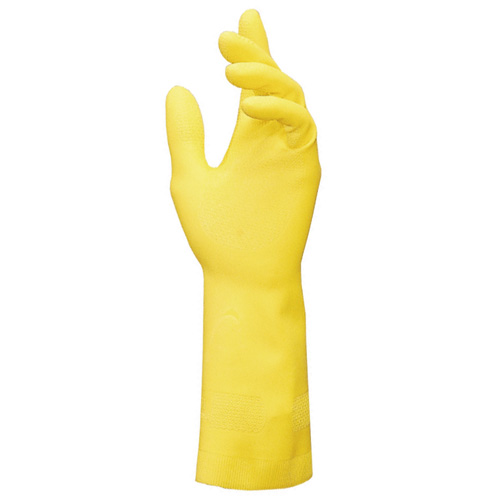 F-MAPA, Chemikalienschutz-Arbeits-Handschuhe VITAL 124, gelb, VE = 12 Paar